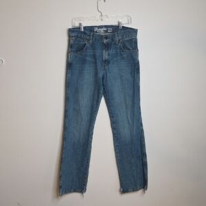 Wrangler Men's RETRO slim Boot Blue Jeans 32x32